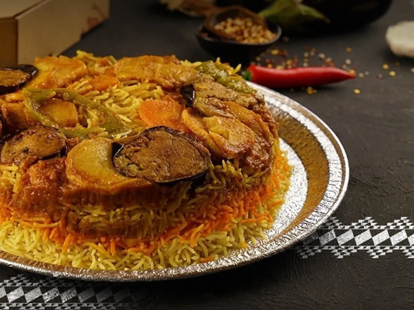 مقلوبة - نص حبة دجاج