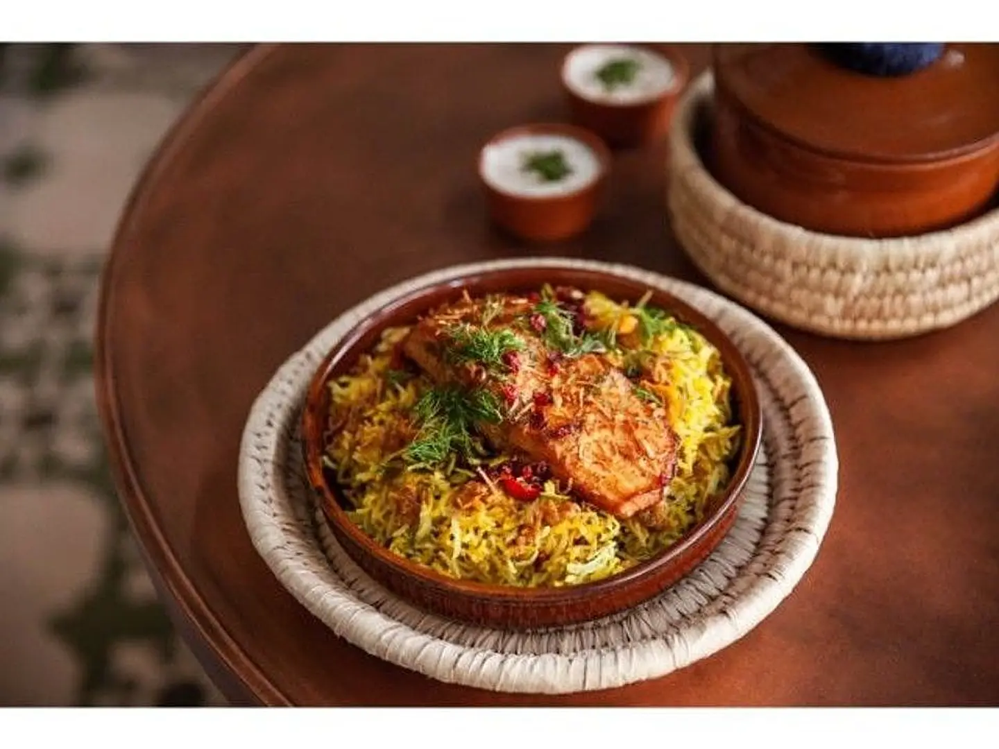 Salmon Biryani