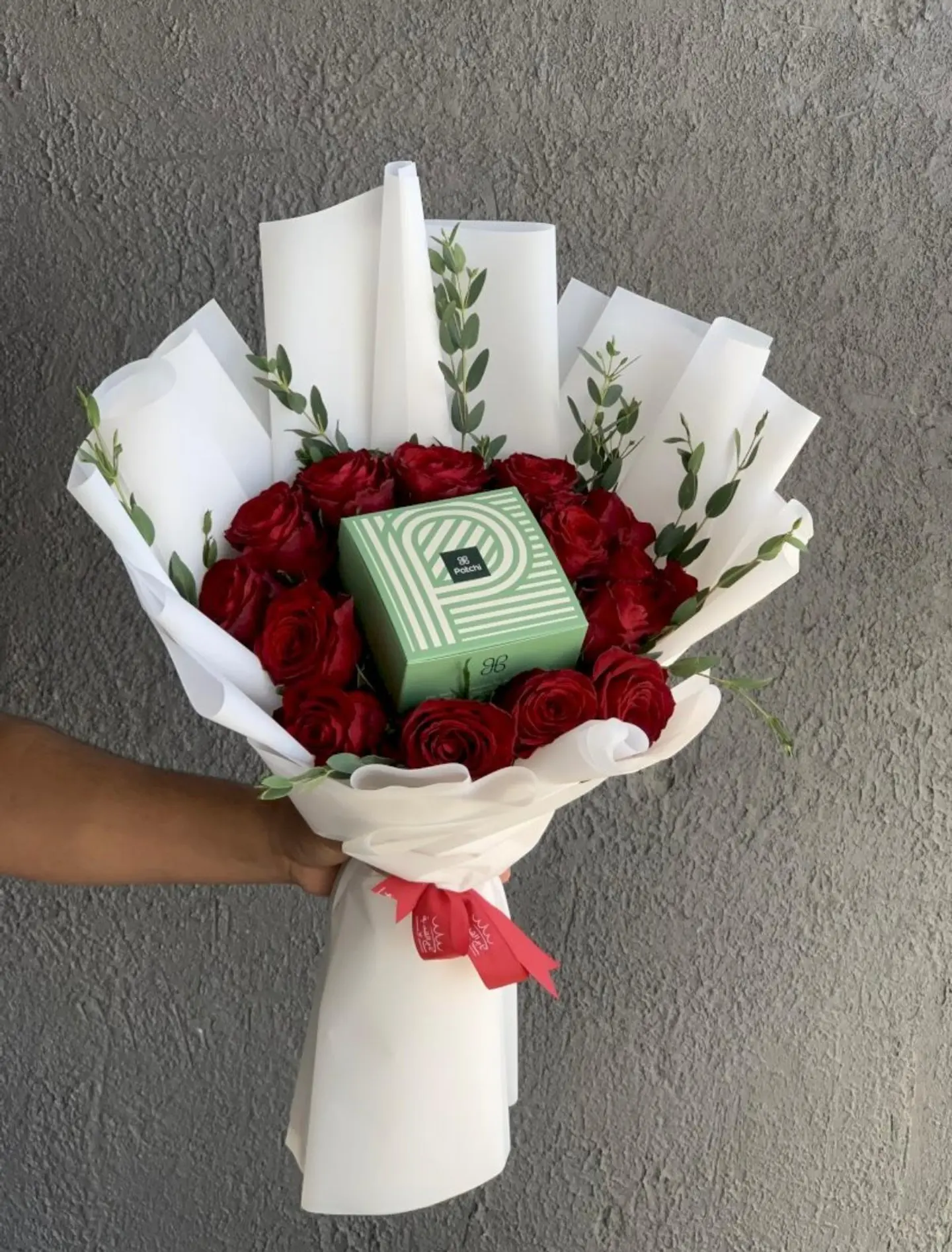 تنسيق ورد مع شوكلاتة باتشي 10