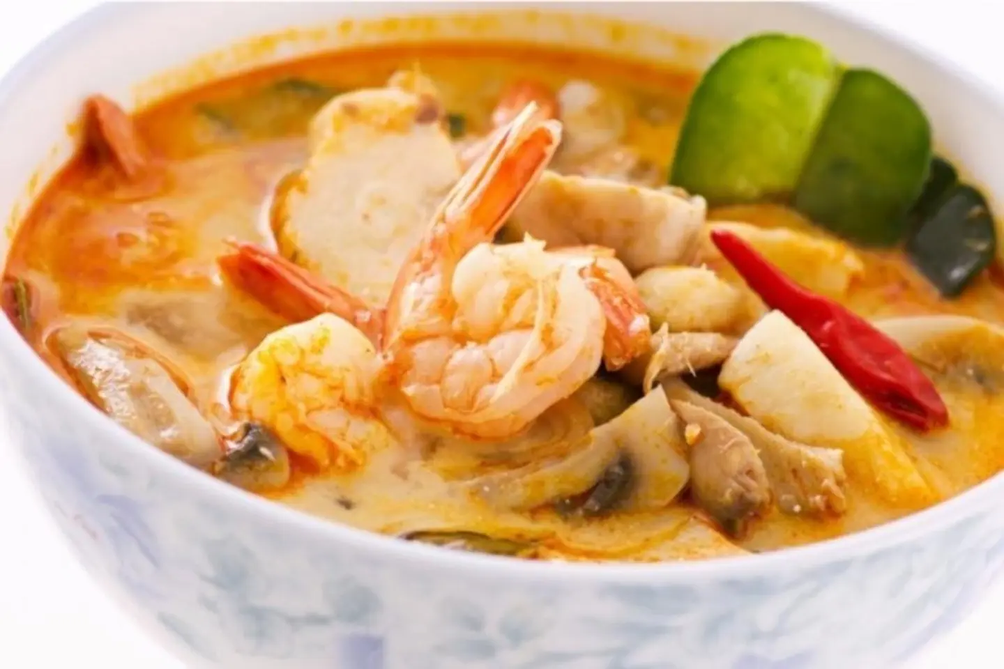 Seafood Soup With Red Sauce