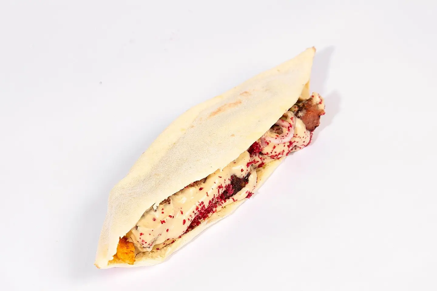 ساندويش كباب مدخن جبن