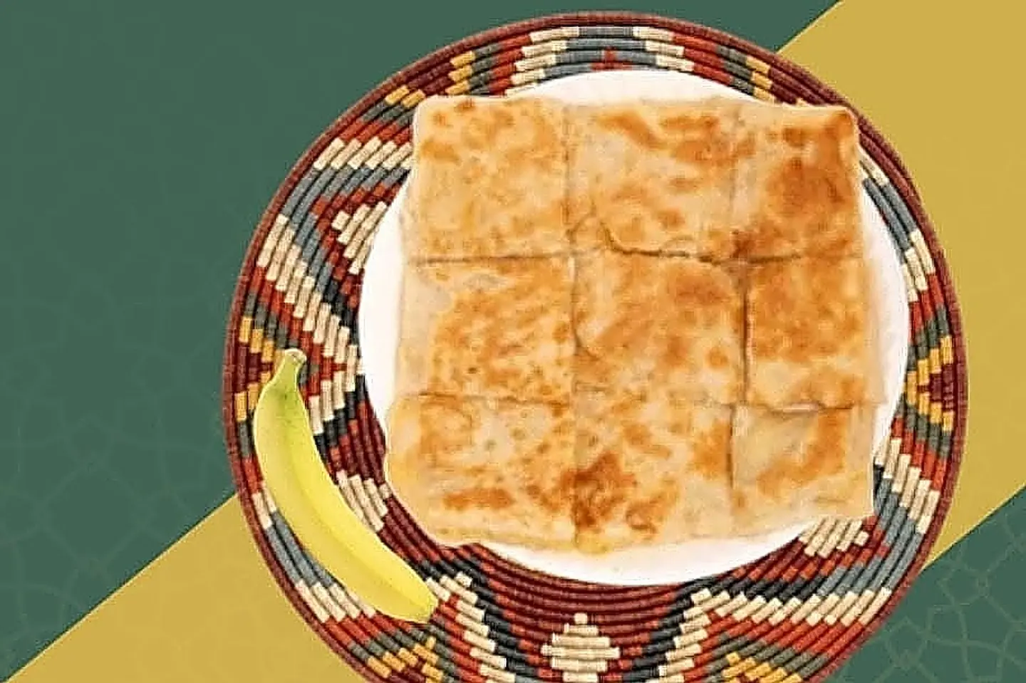 مطبق حلو بالموز
