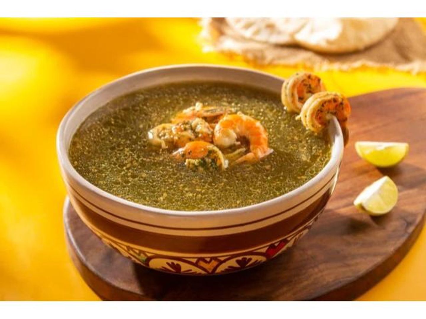 ملوخية بالجمبري