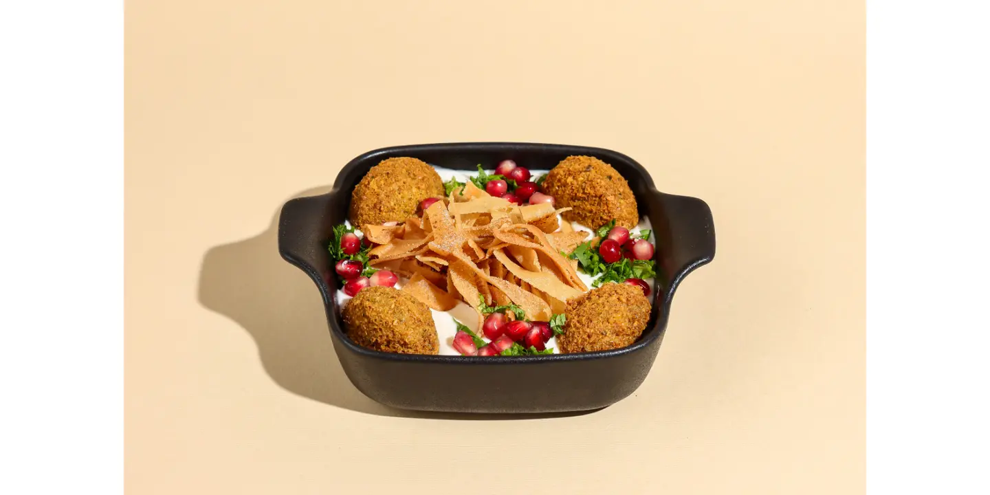 فتة الفلافل