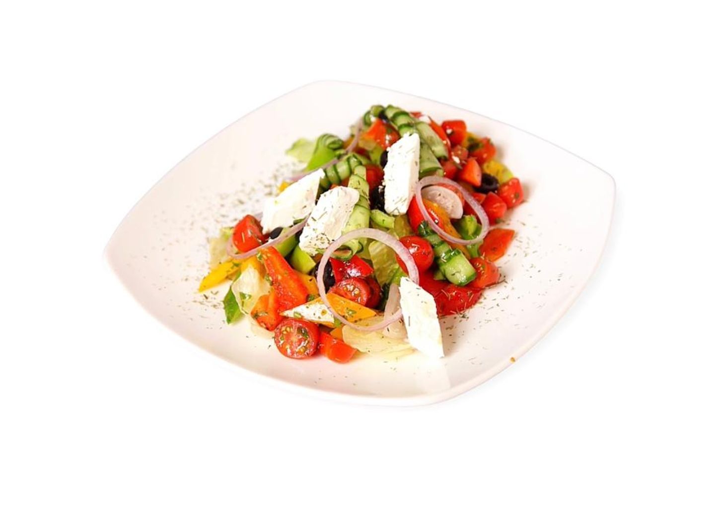 Greek Salad Mixology Style