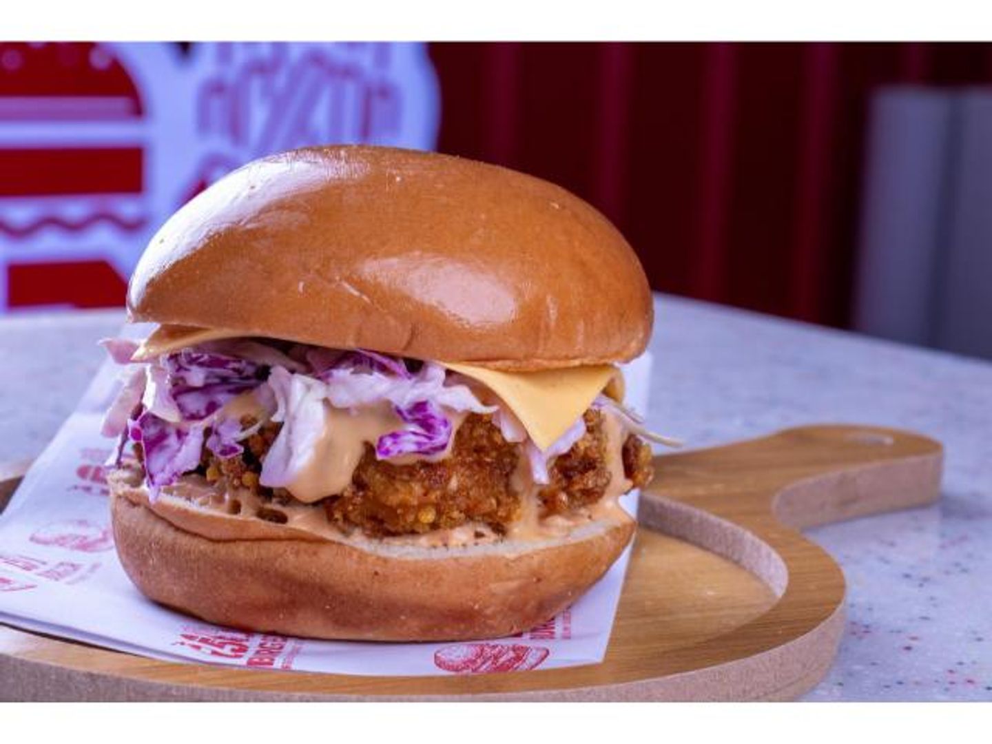 Maple Chicken Burger