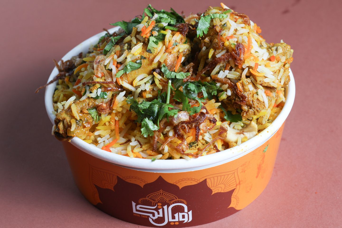 برياني دجاج مع عظم