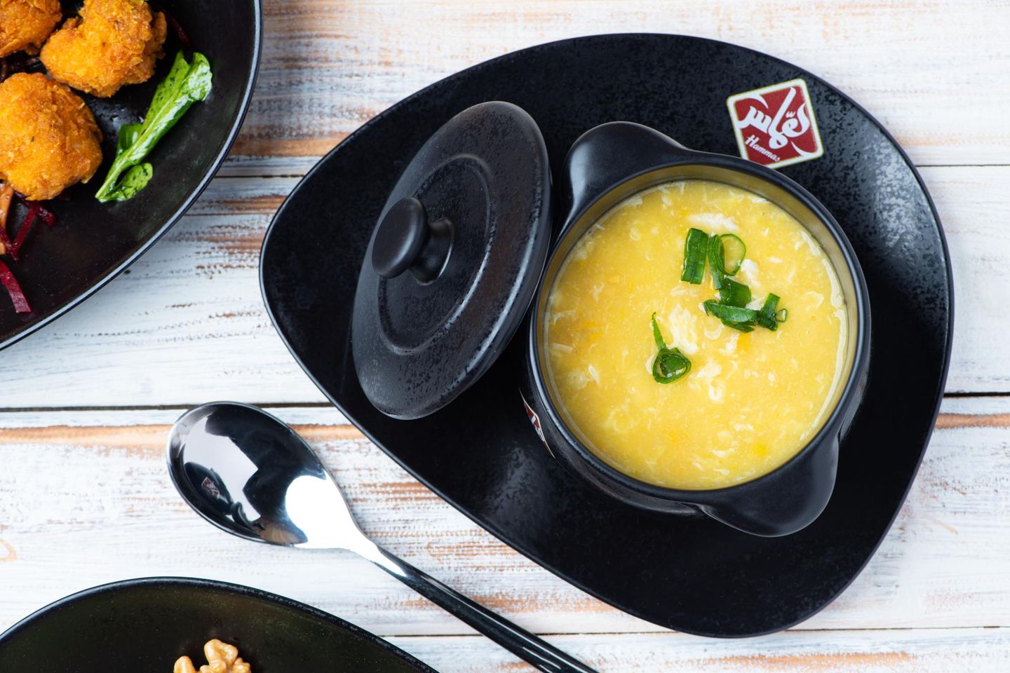 Sweet Corn Shrimp Soup