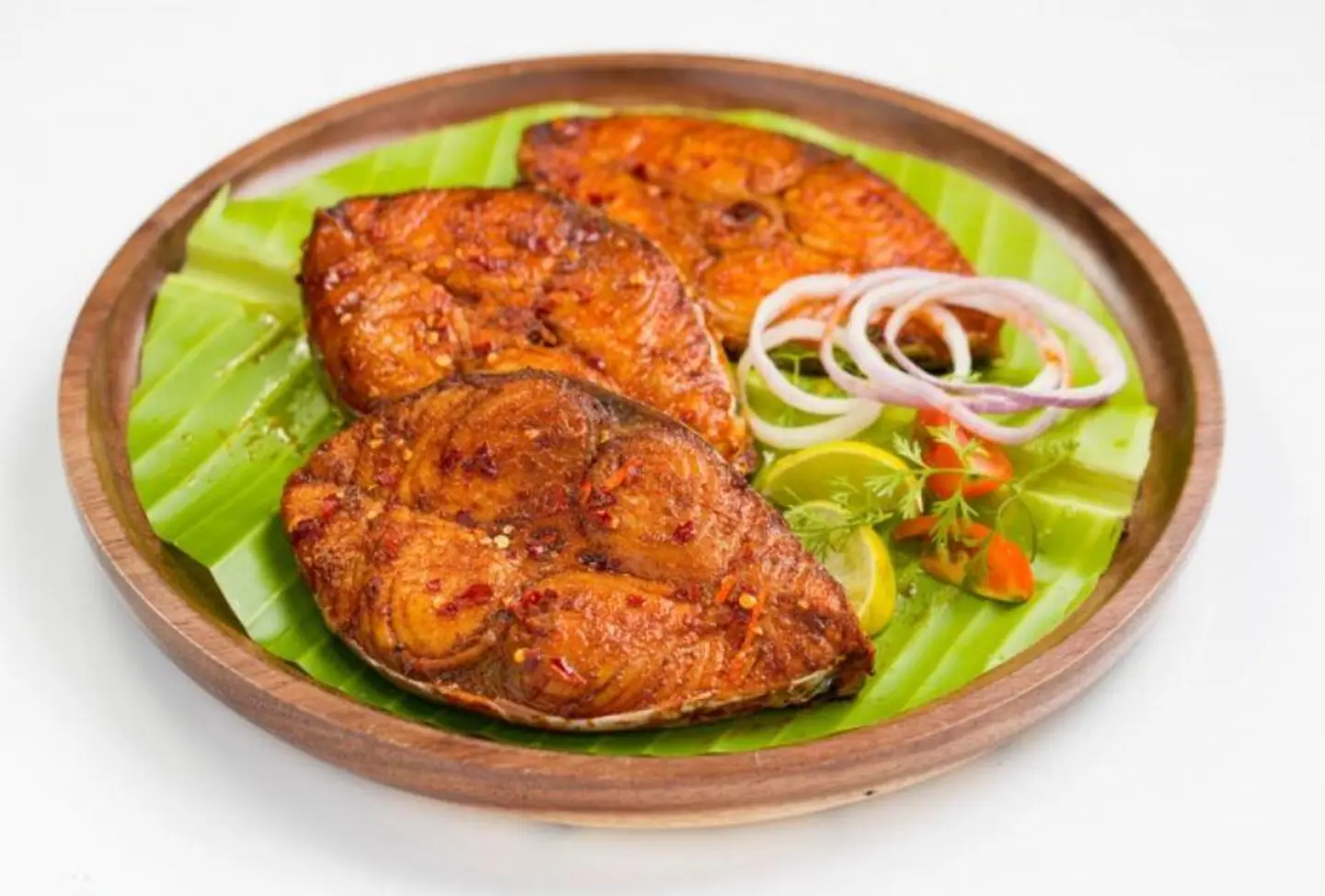 Kingfish Grilled And Fried