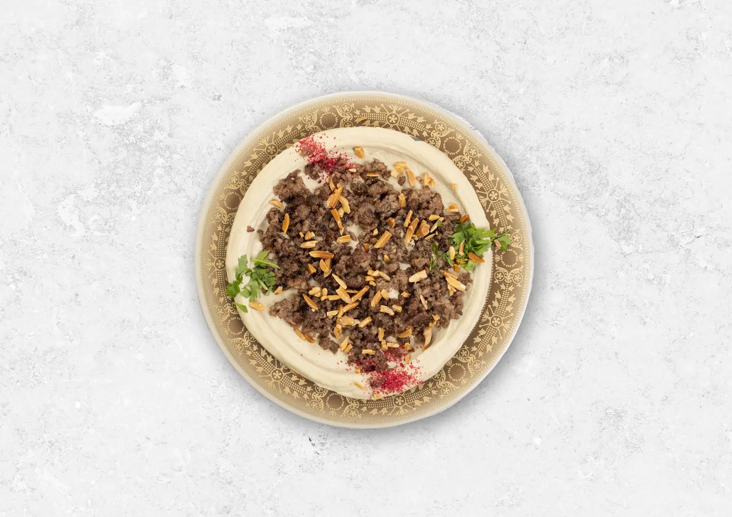 Hummus With Meat