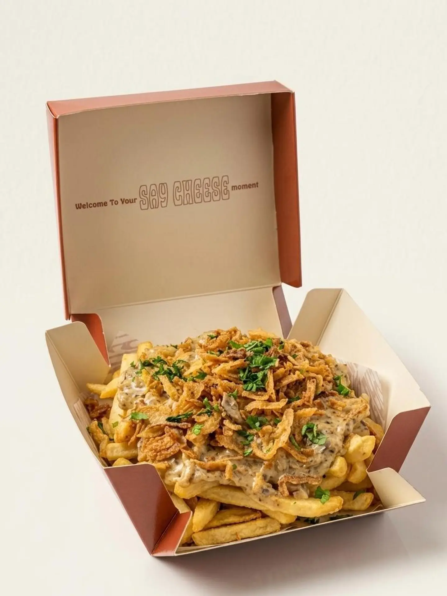 Truffle Fries With Mushrooms