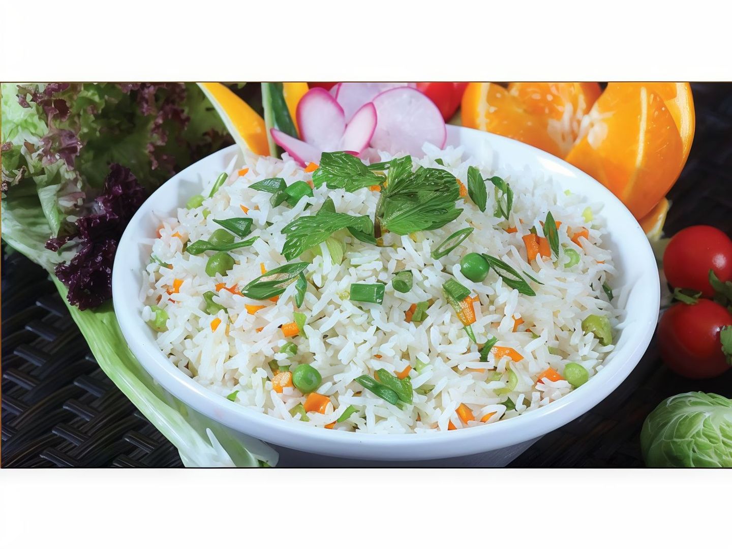 Fried Vegetables With Rice
