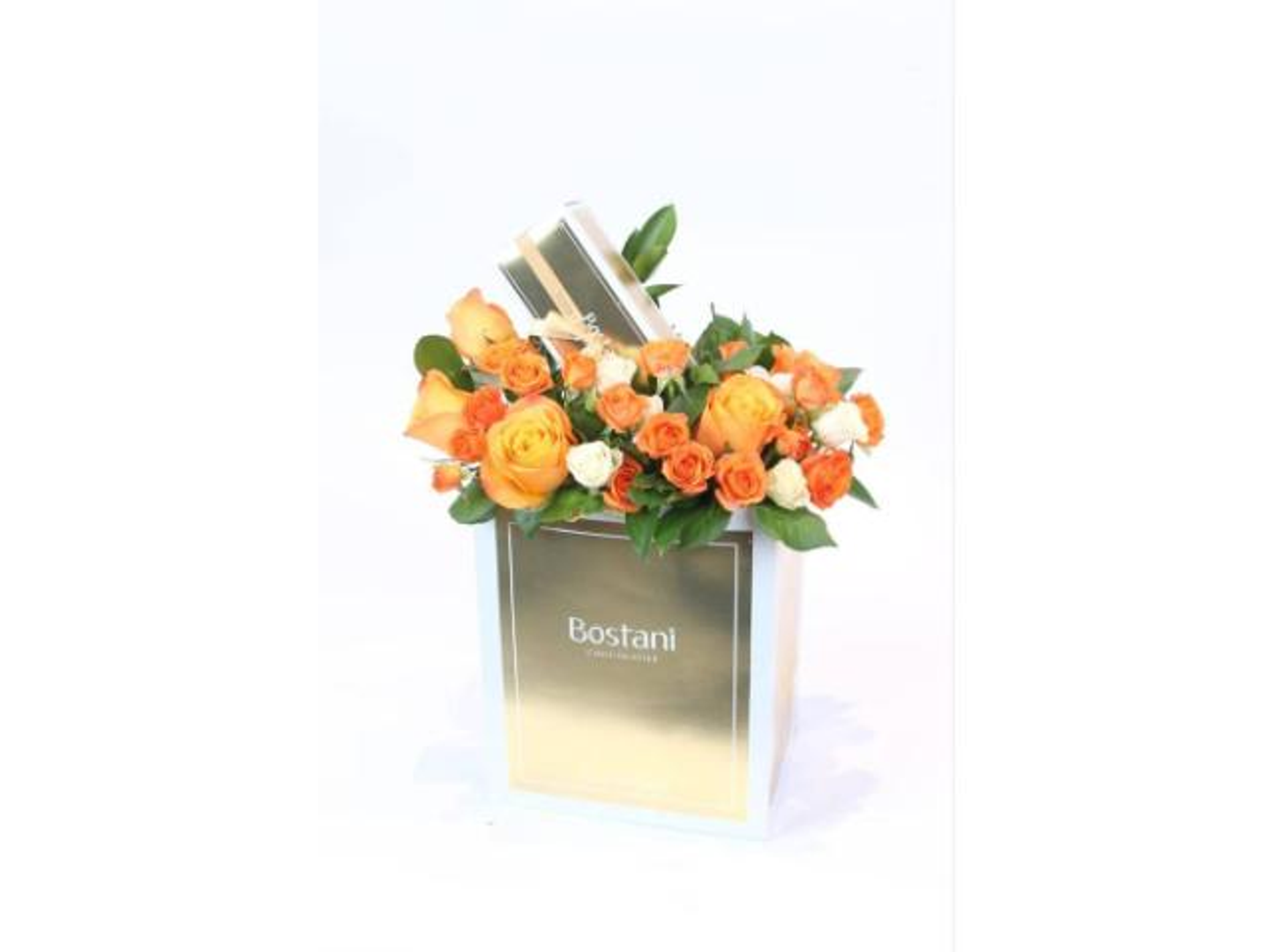 Boustani Box With Red Gory Roses
