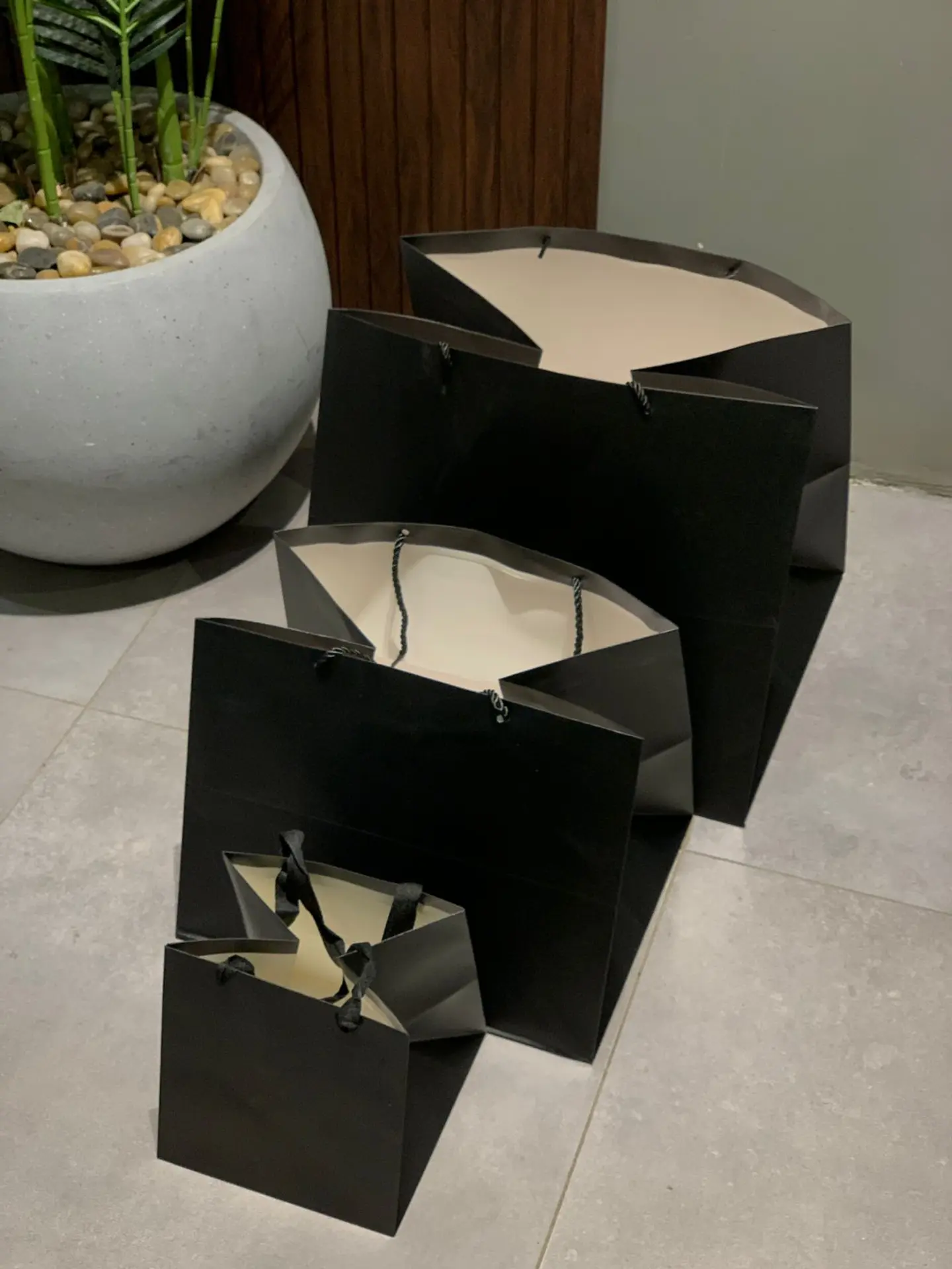 Black Gift Bag