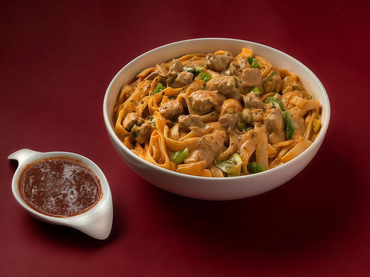 Fettuccine With Chicken