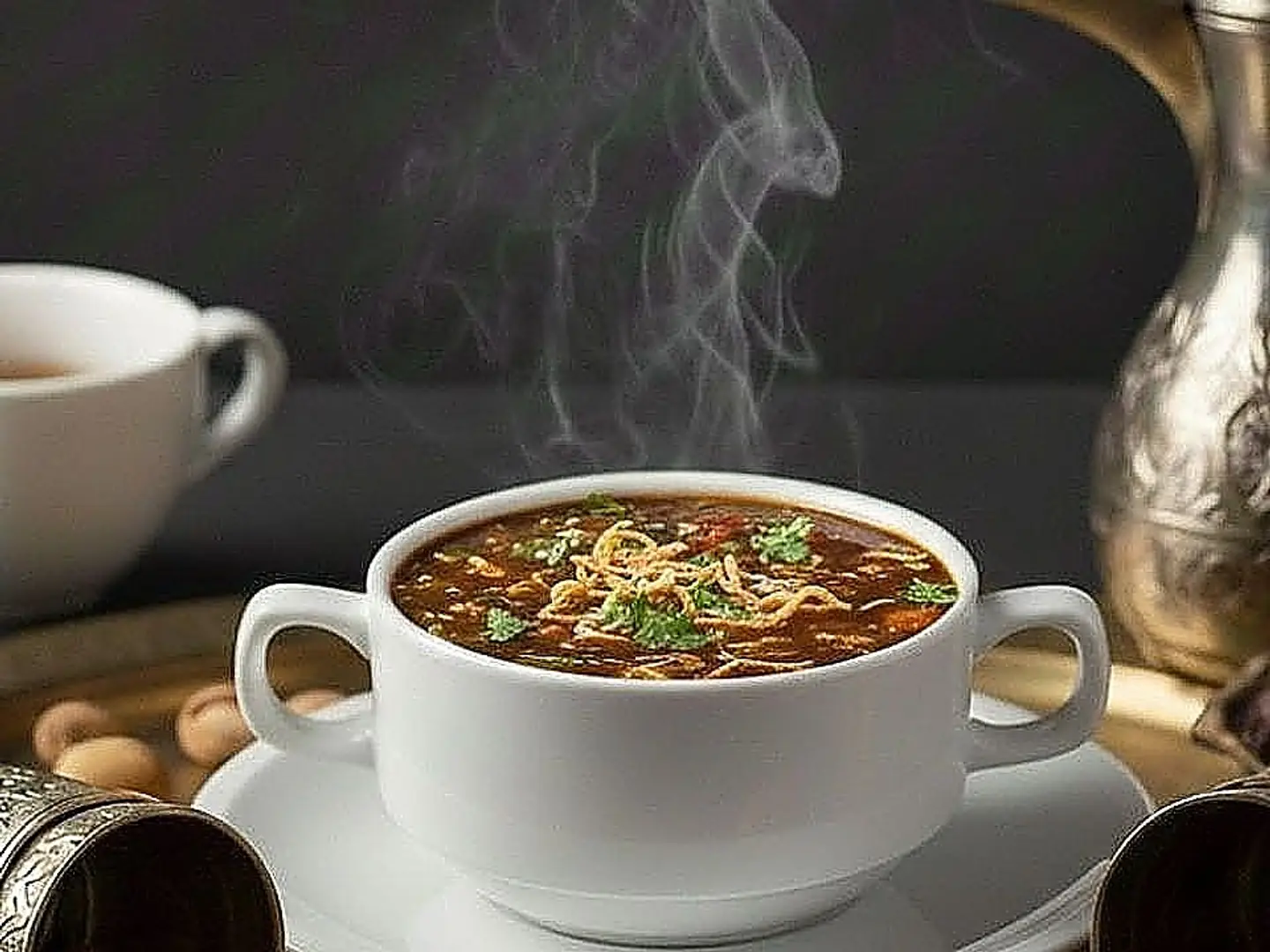 شوربة دجاج مانشو