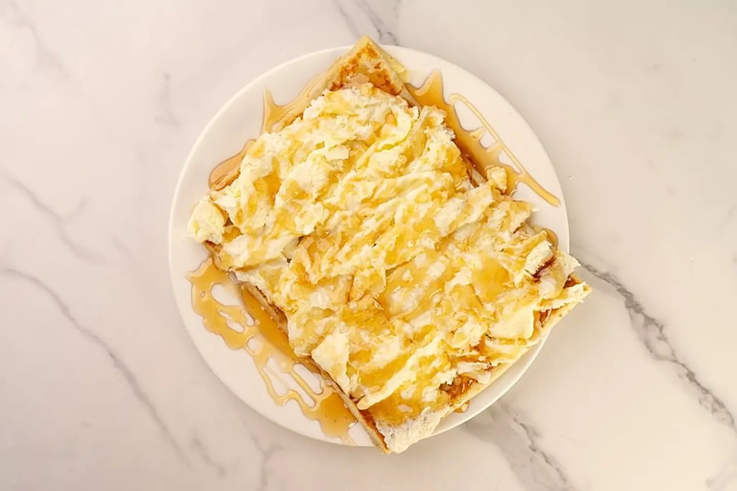 كريب عسل بالجبن