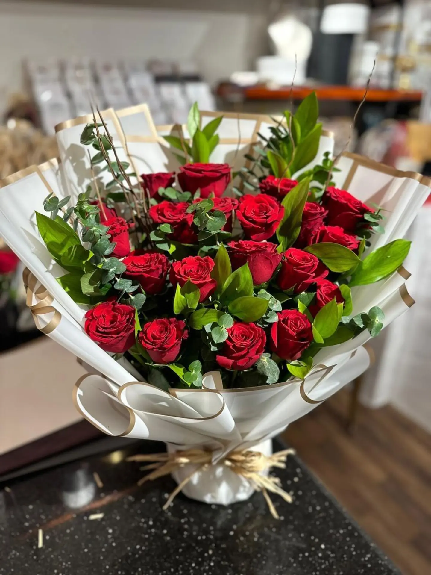 A Red Roses Flowers