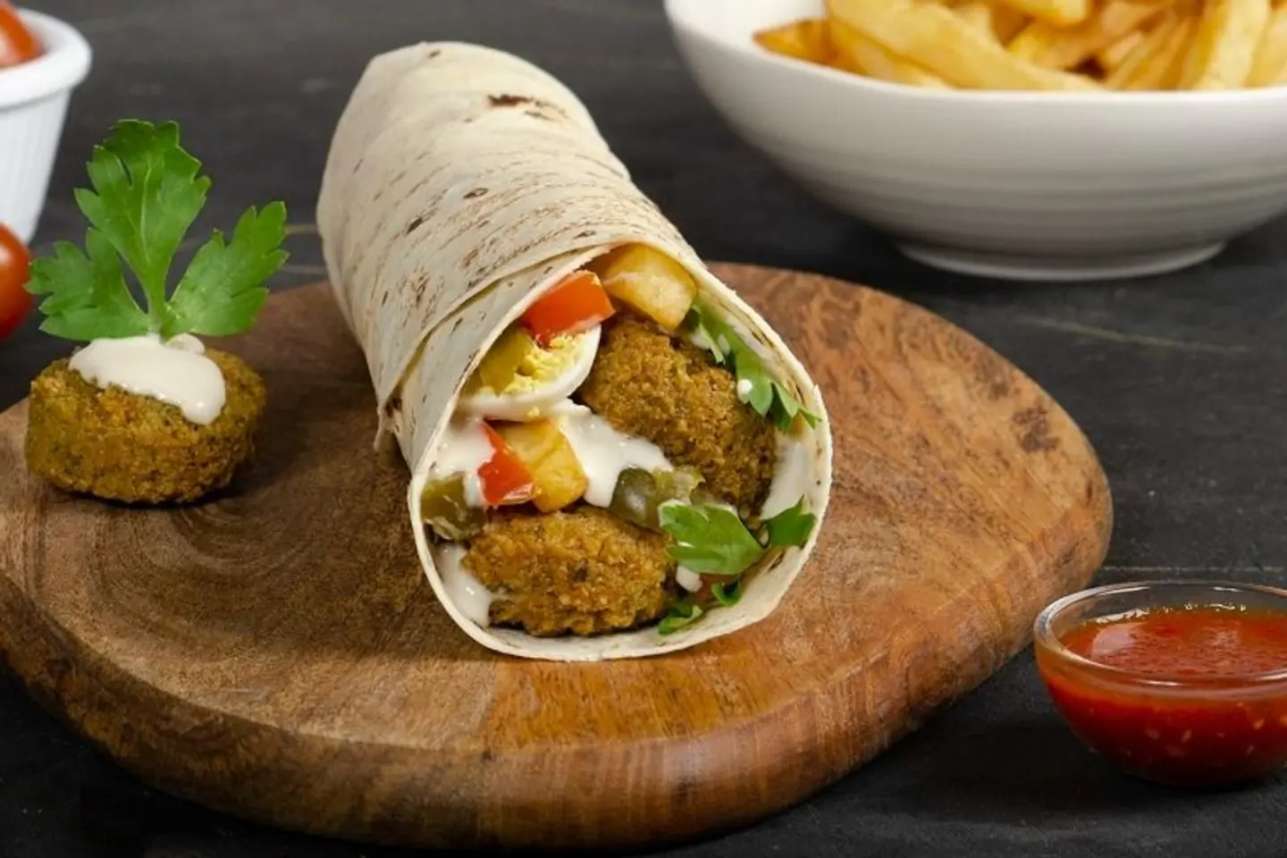 ساندوتش فلافل سبيشل