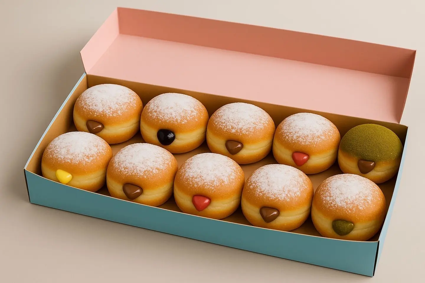 دونات ١٠ قطعة