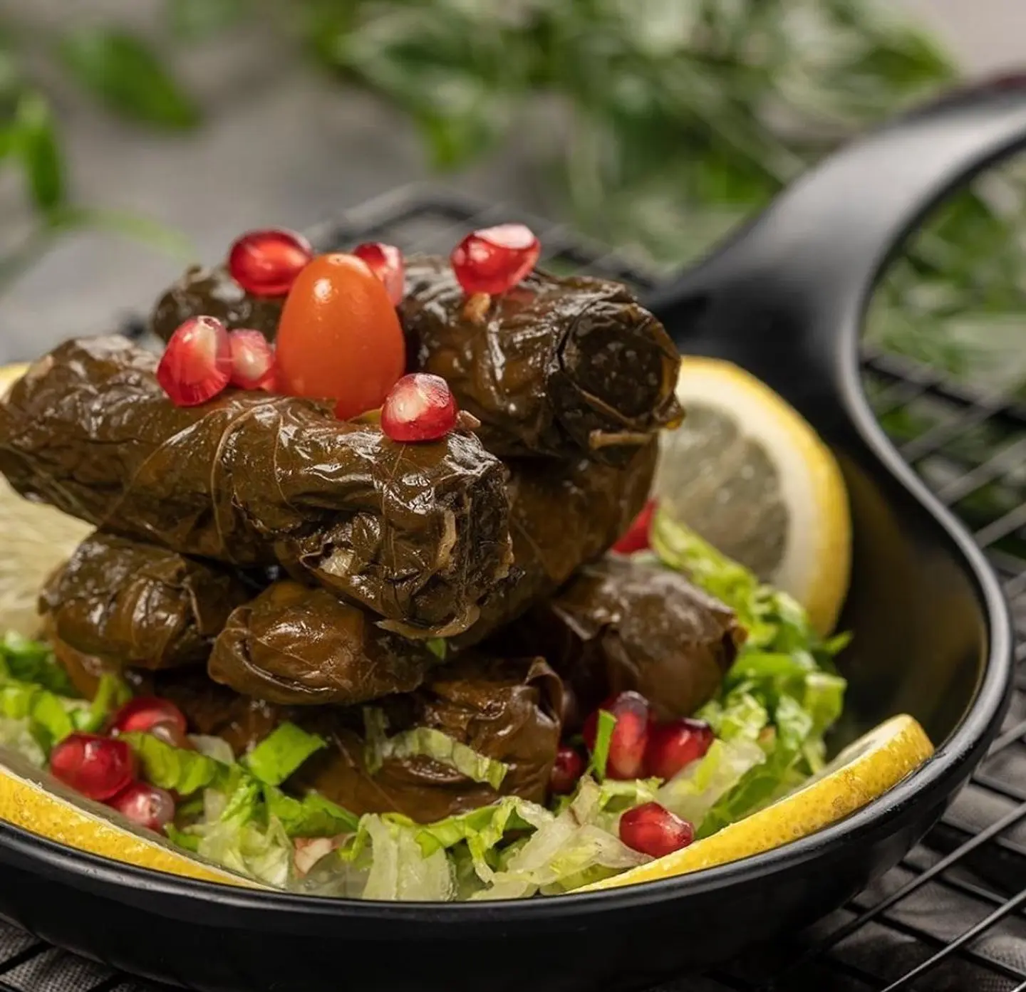 Spicy Grape Leaves