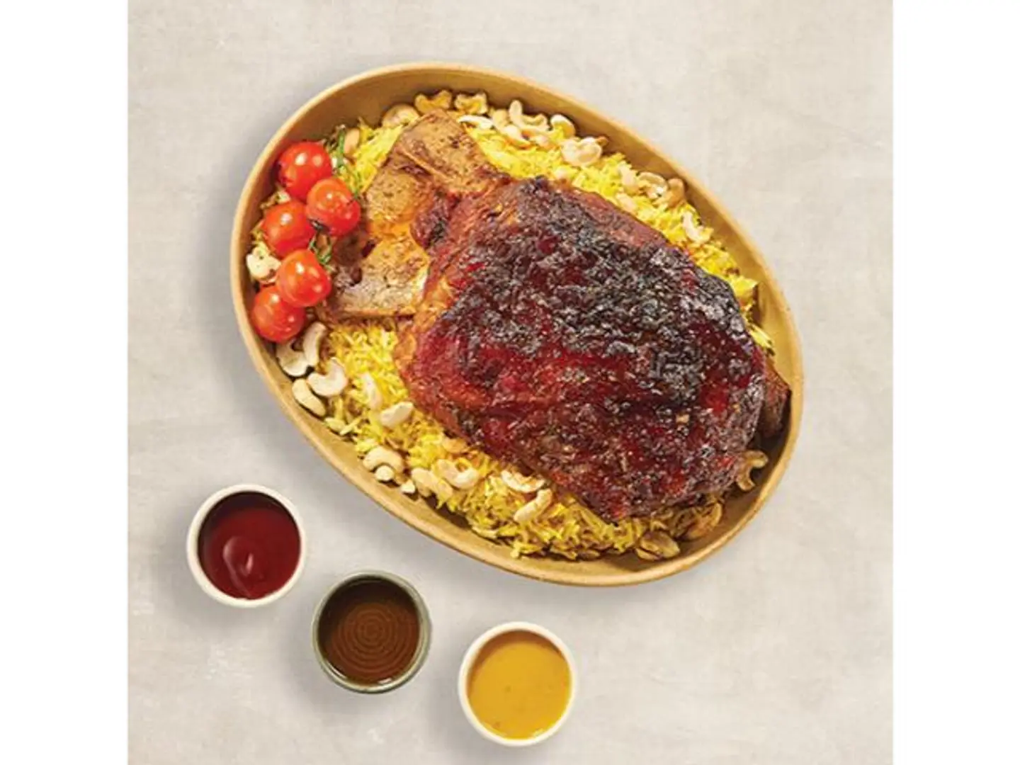 كتف خروف مدخنة لمدة 8 ساعات