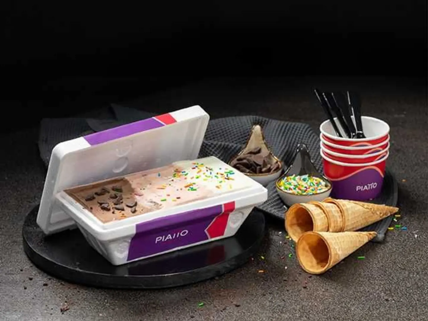 جيلاتو نصف كيلو