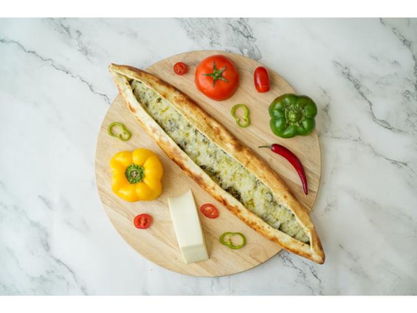 Liquid Cheese And Zaatar Pie