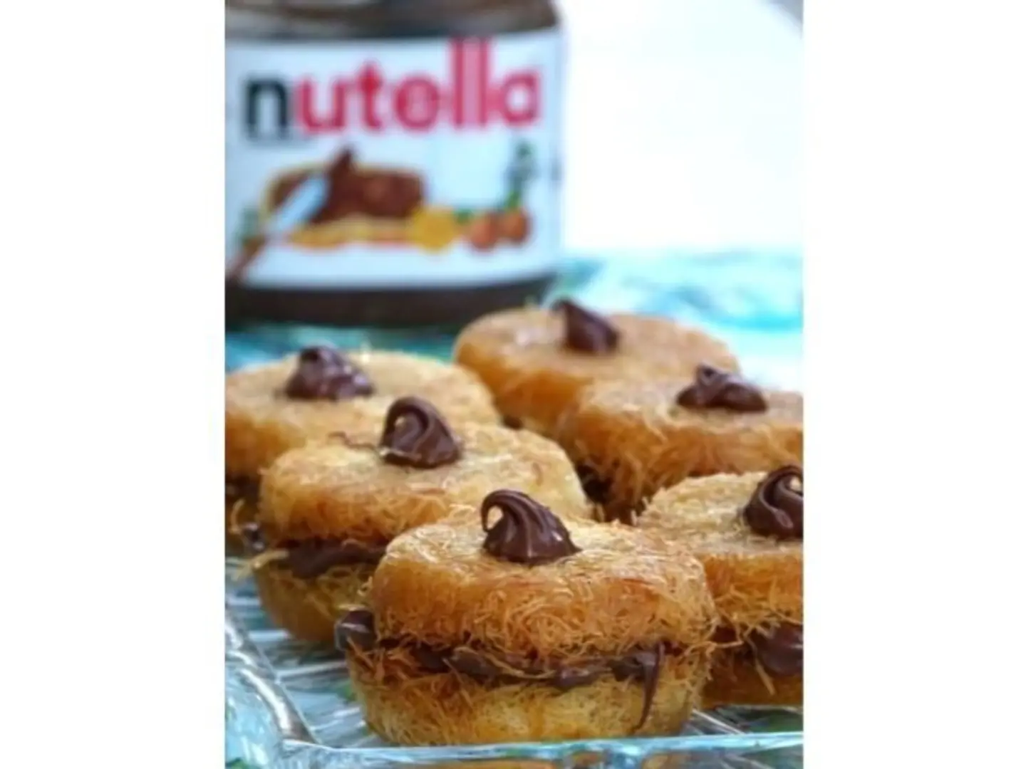6 حبة كب قشطة مع صوصات