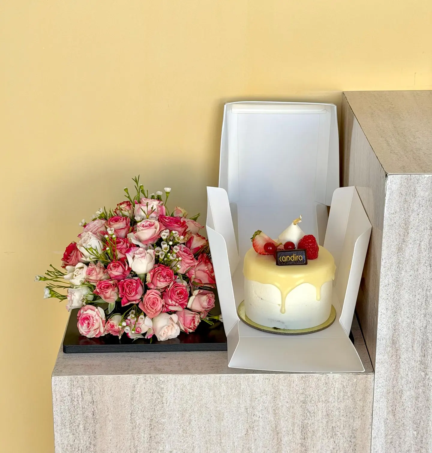 قاعدة كيكة التوت