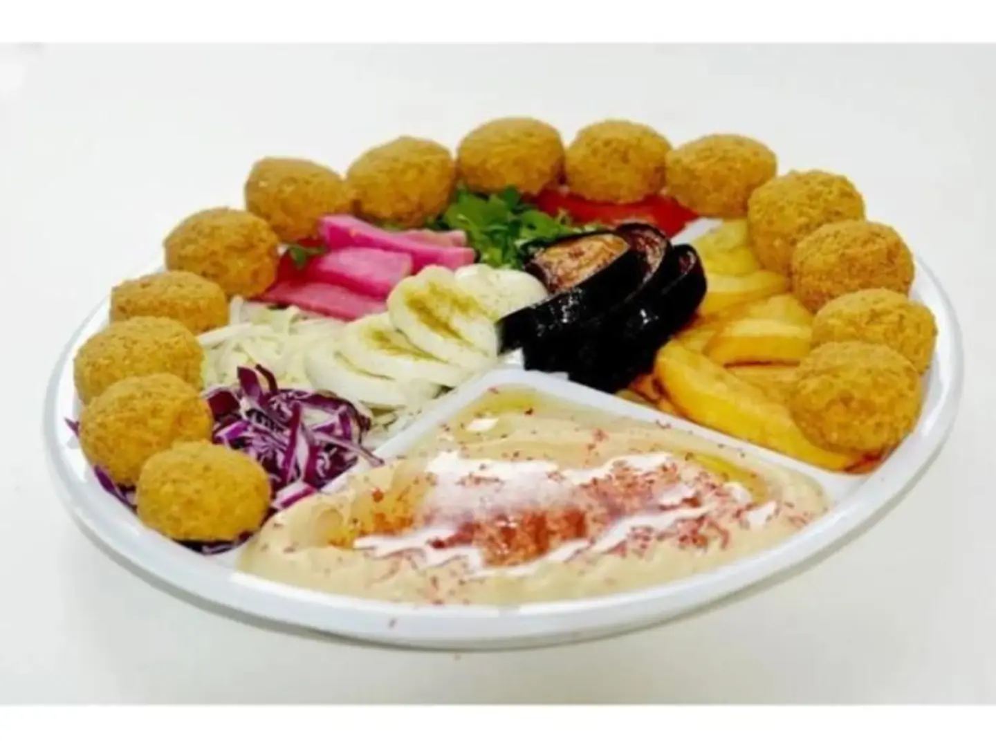Large Mixed Falafel Plate