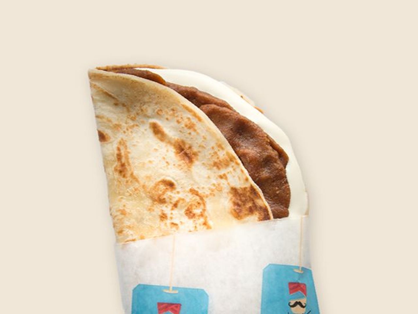 Dates With Mozzarella Cheese Paratha