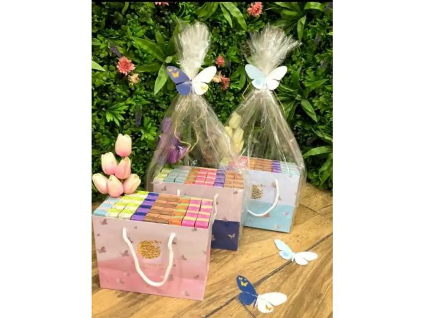 Wrapped Chocolate Cube Bag