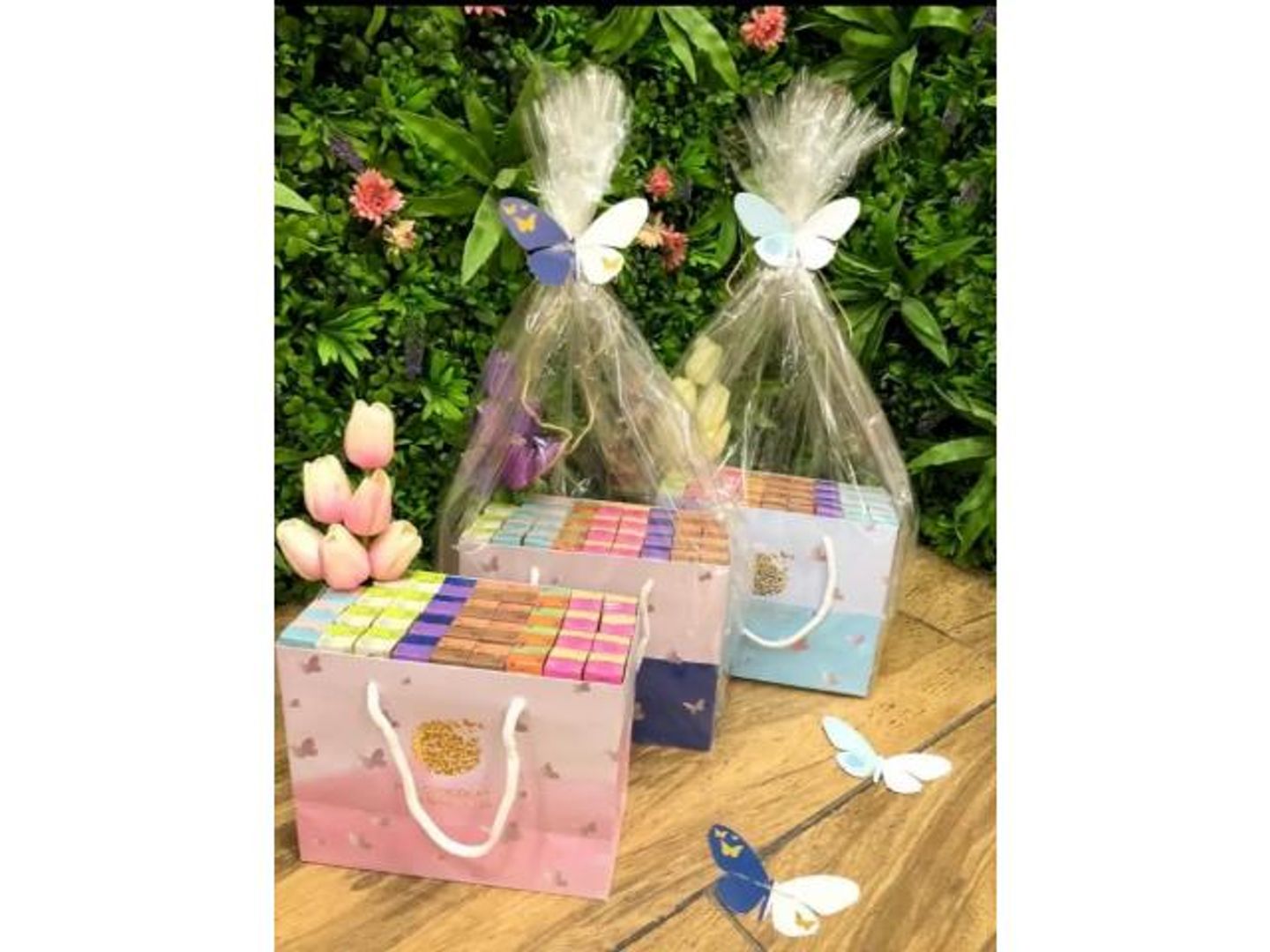 Wrapped Chocolate Cube Bag