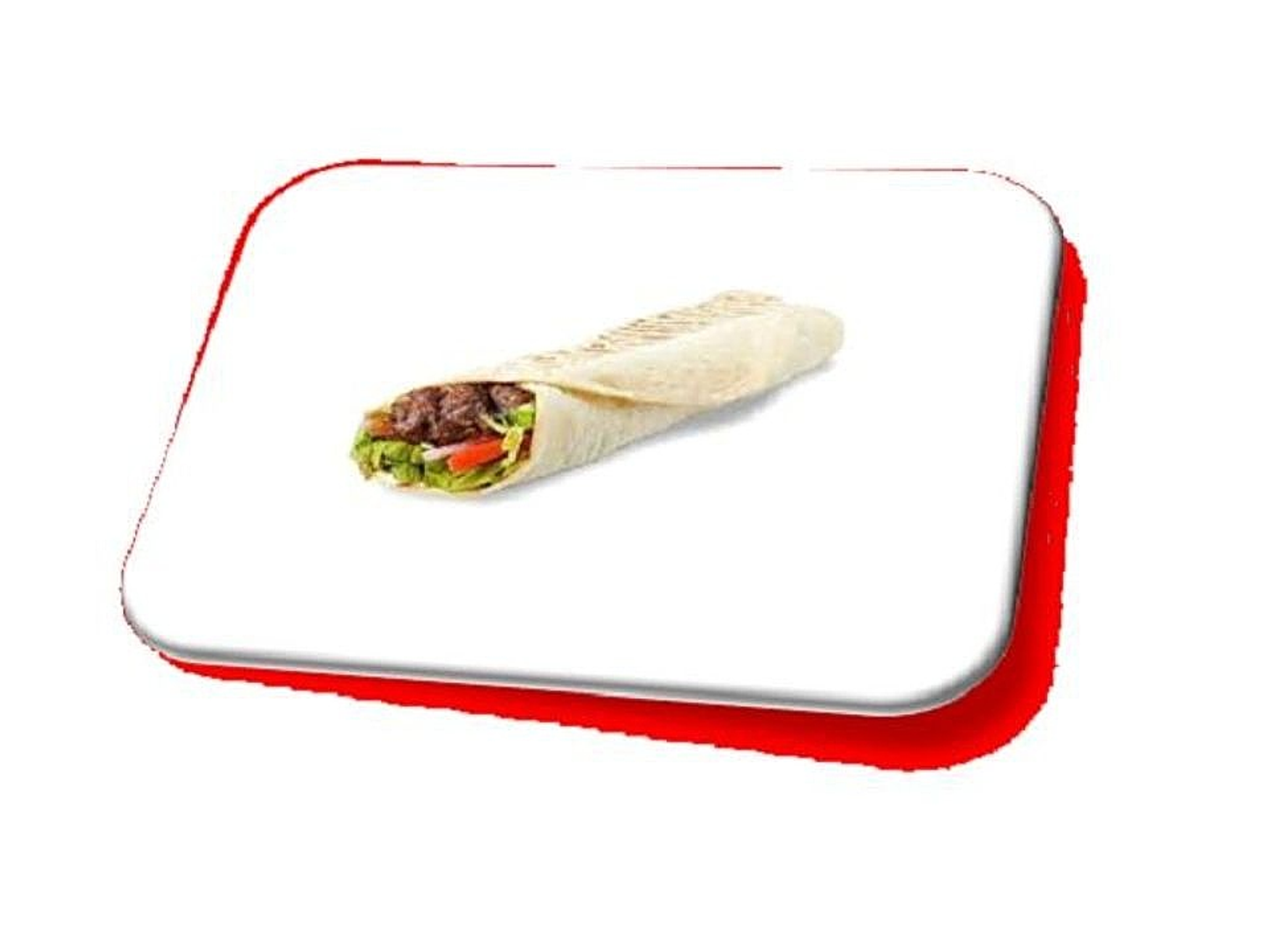 Small Meat Kebab Sandwich