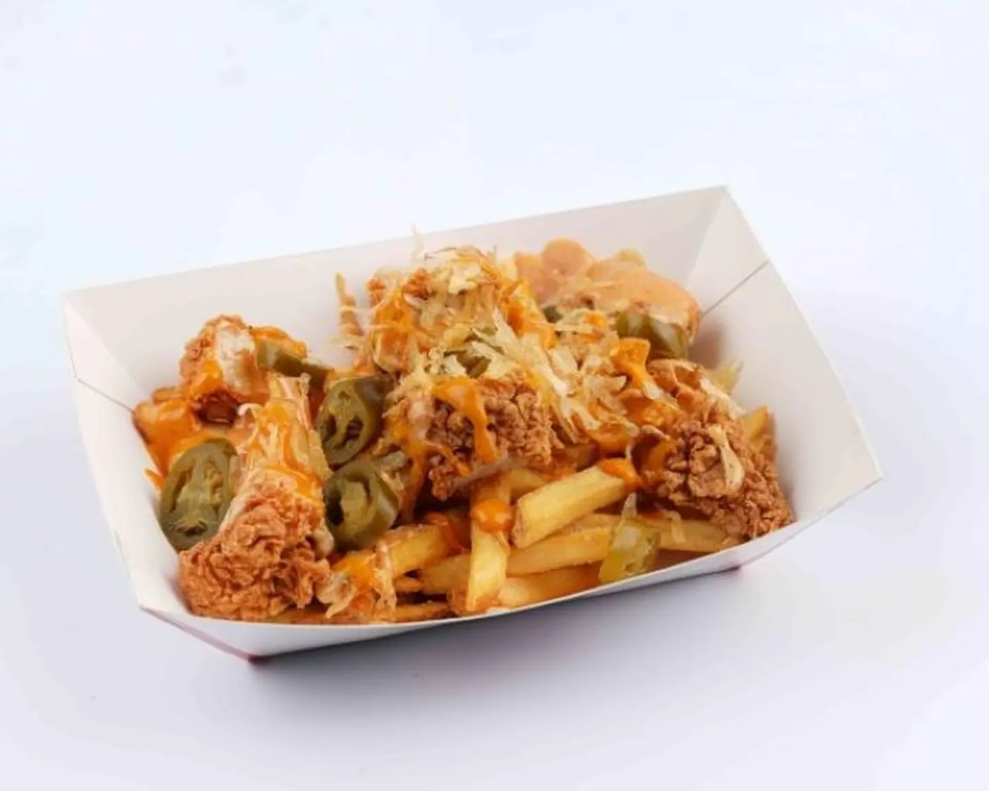 Loaded Fries W/ Chicken