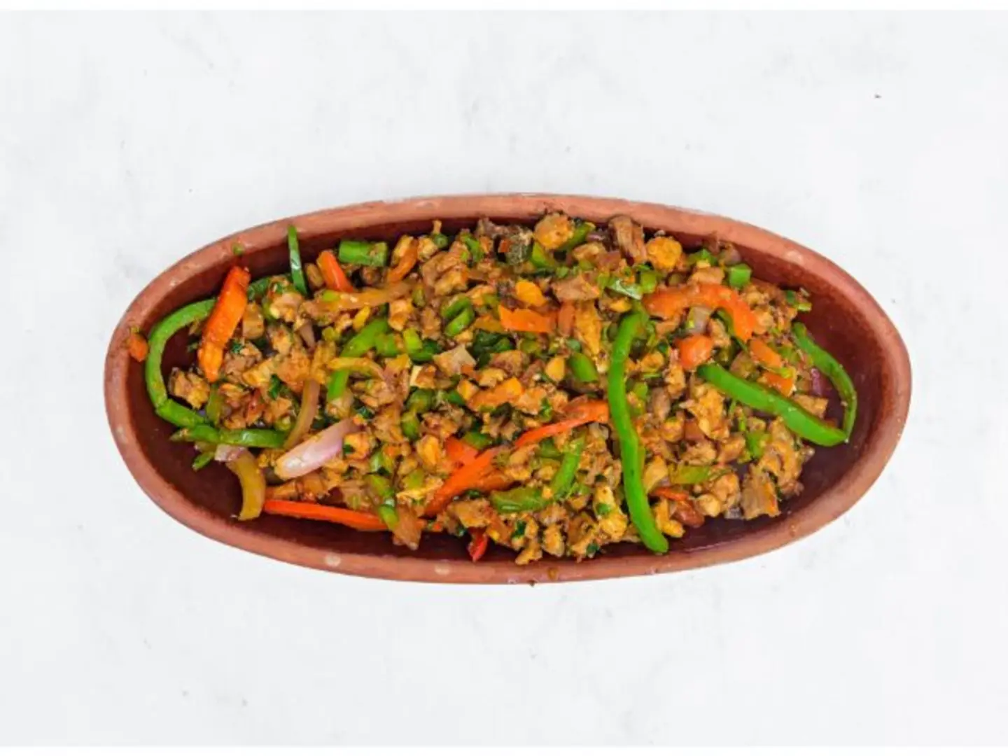 صحن لحم مقلقل