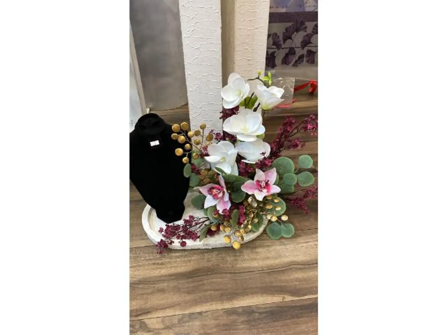 Wedding Stand With Corsage