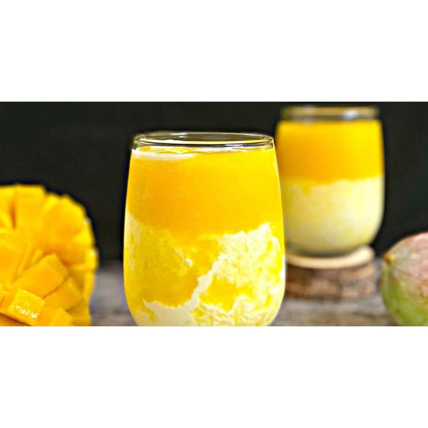 Mango Cocktail With Milk