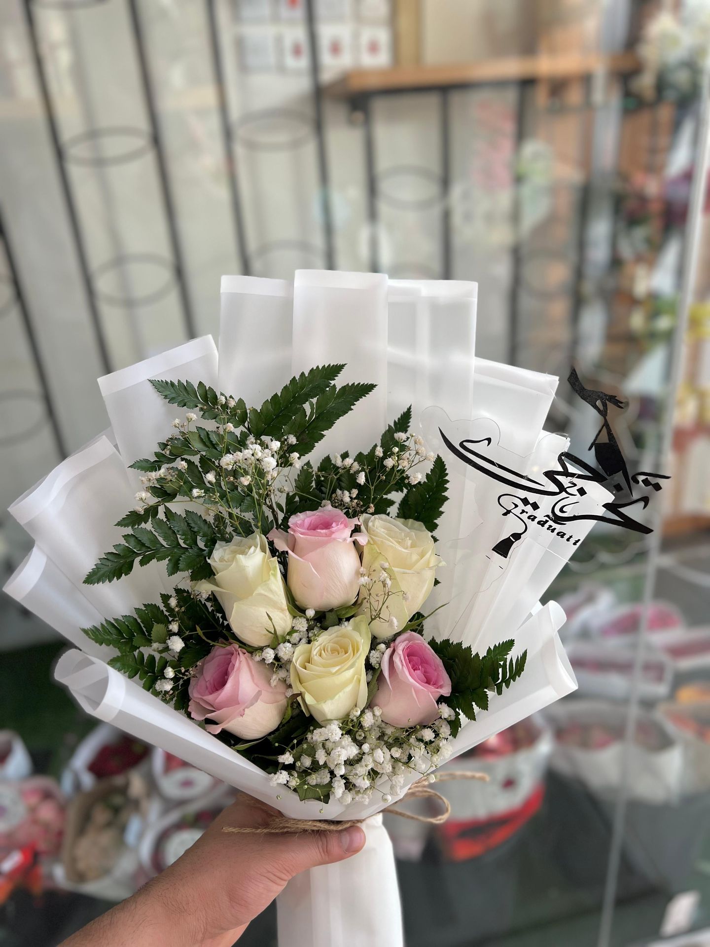 بوكيه ورد التخرج 5