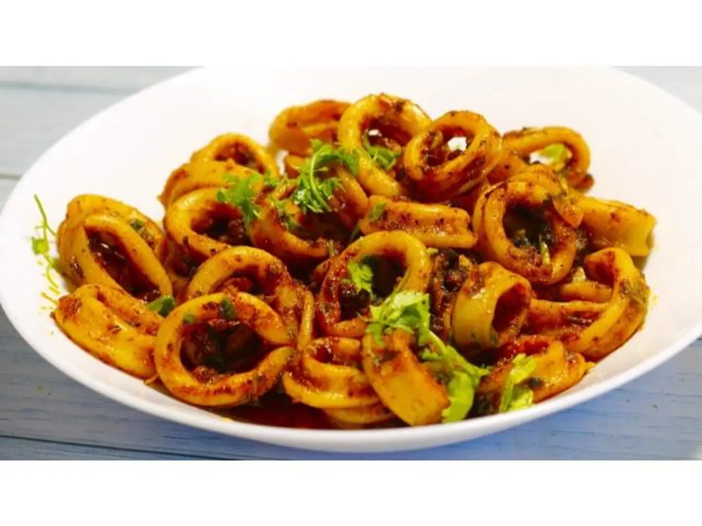 حبار مقلي جاف