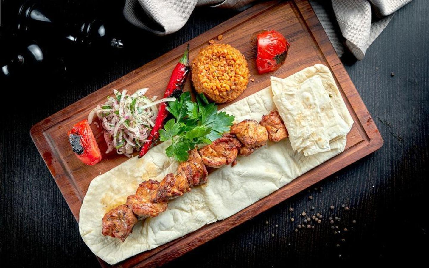 ساندويتش شيش طاووق صغير