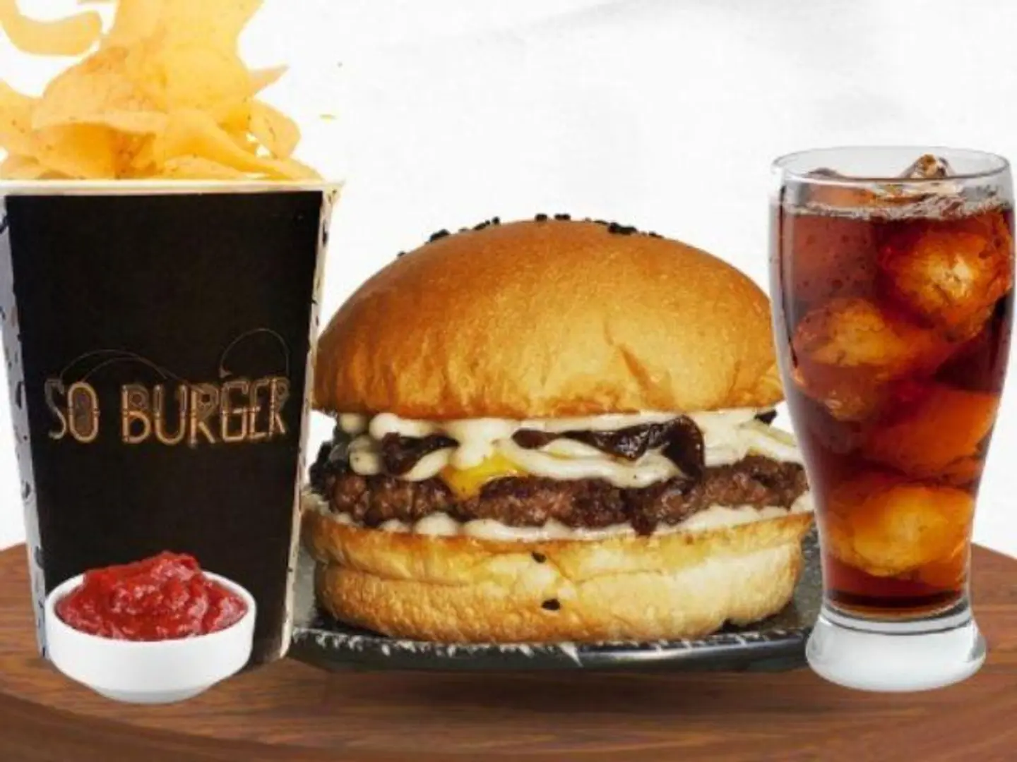 Truffle Burger Meal
