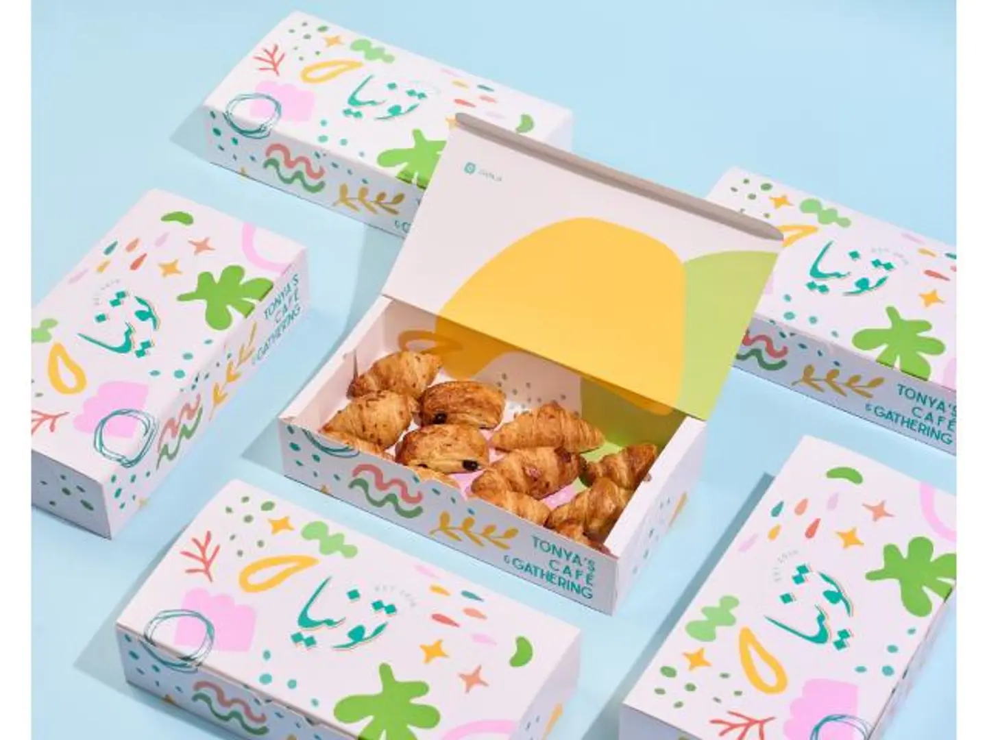 Pastry Box   12pcs