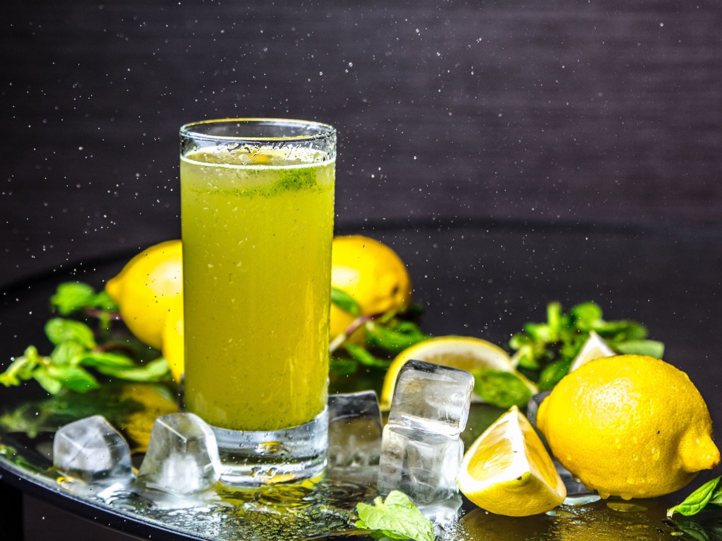 Lemon Juice With Mint