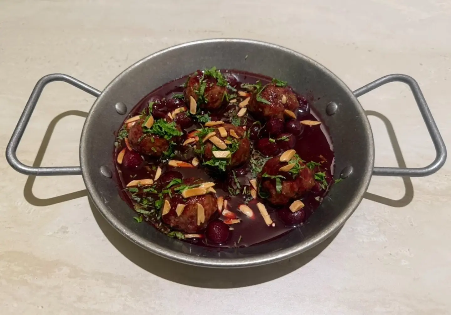 Beef Kebab Tagine With Cherry