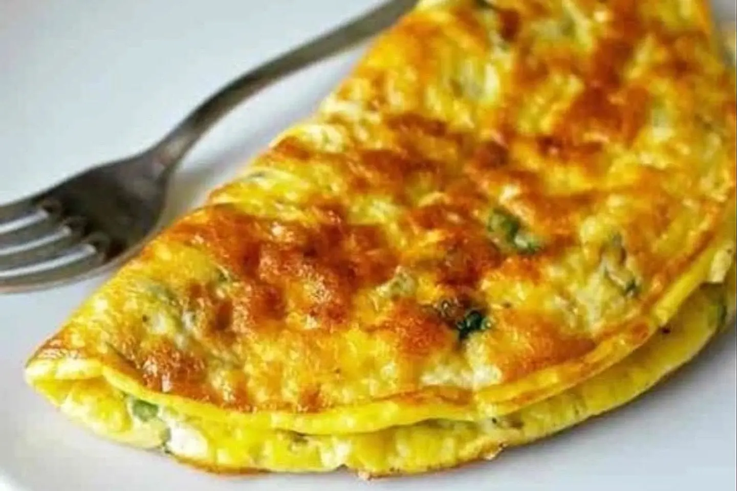 عجة البيض المزدوجة