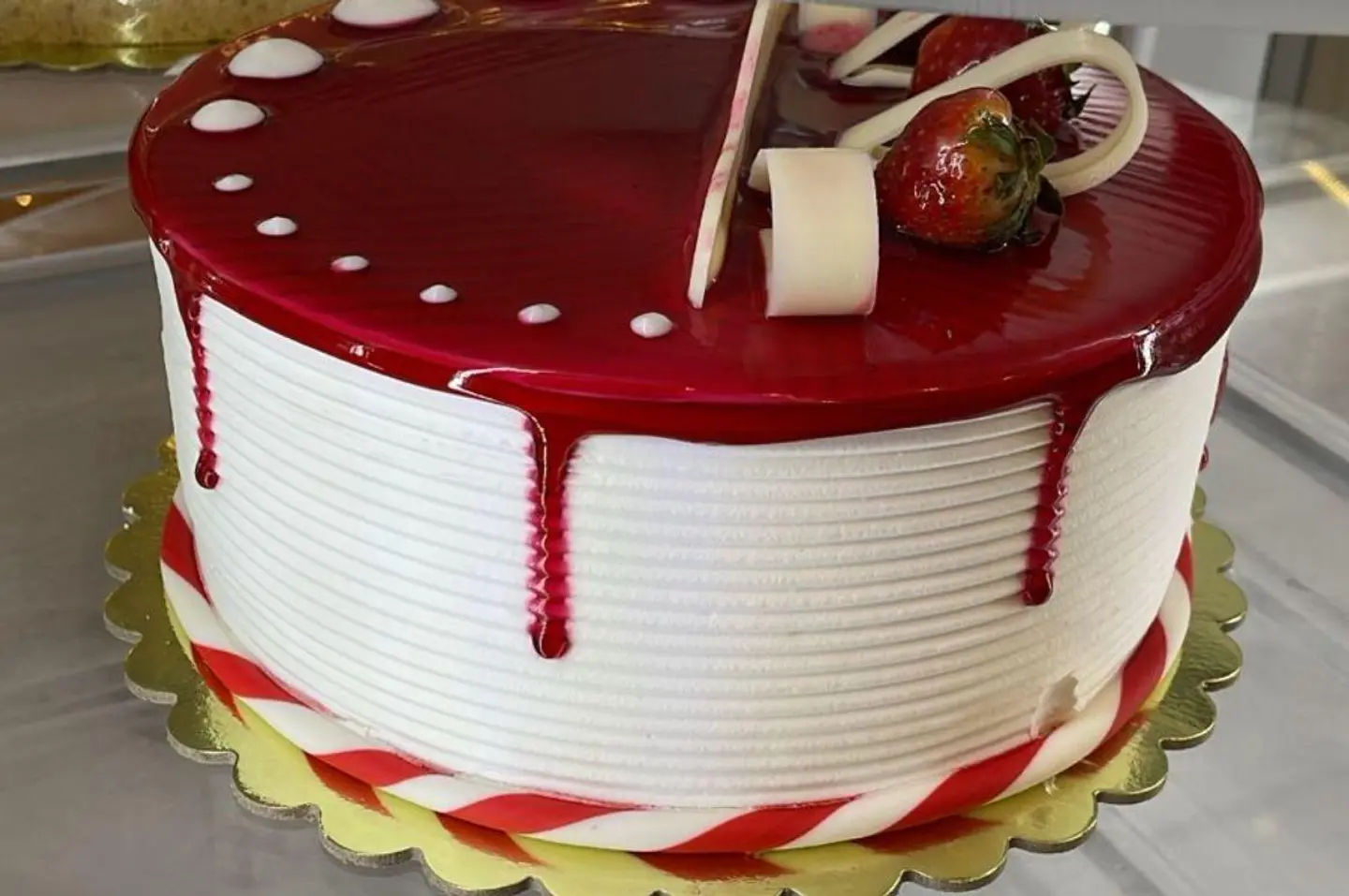 تورتة بنكهة الفانيليا