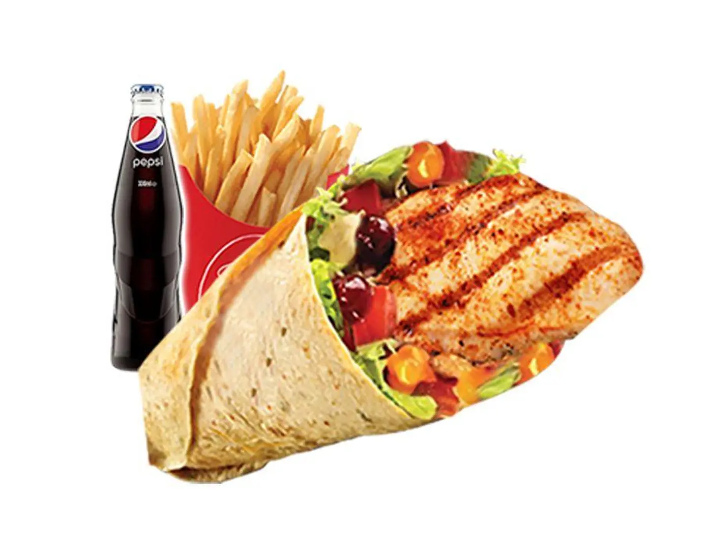 Regular Chicken Strips Meal
