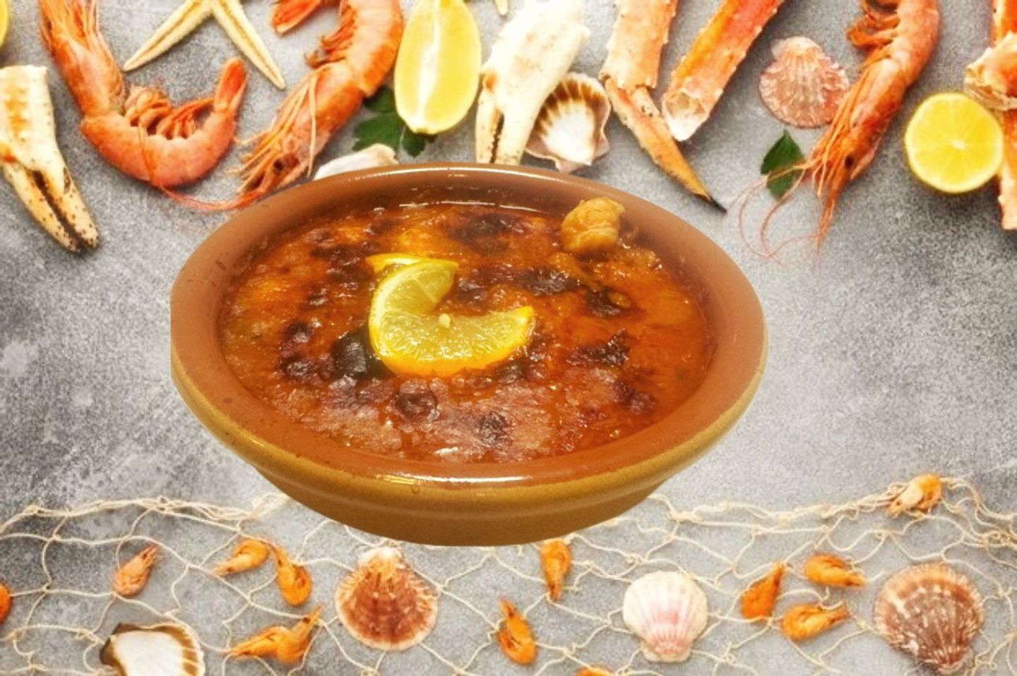 طاجن كنعد مع الروبيان